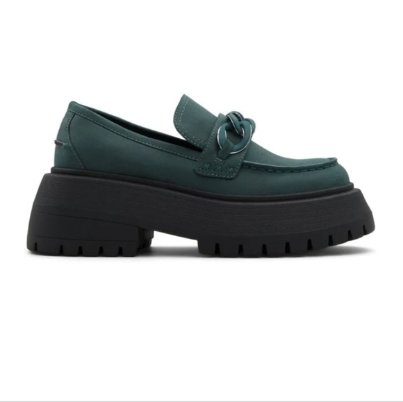 Call It Spring Shoes - Call It Spring - Ragean Platform Loafers - Green - US7